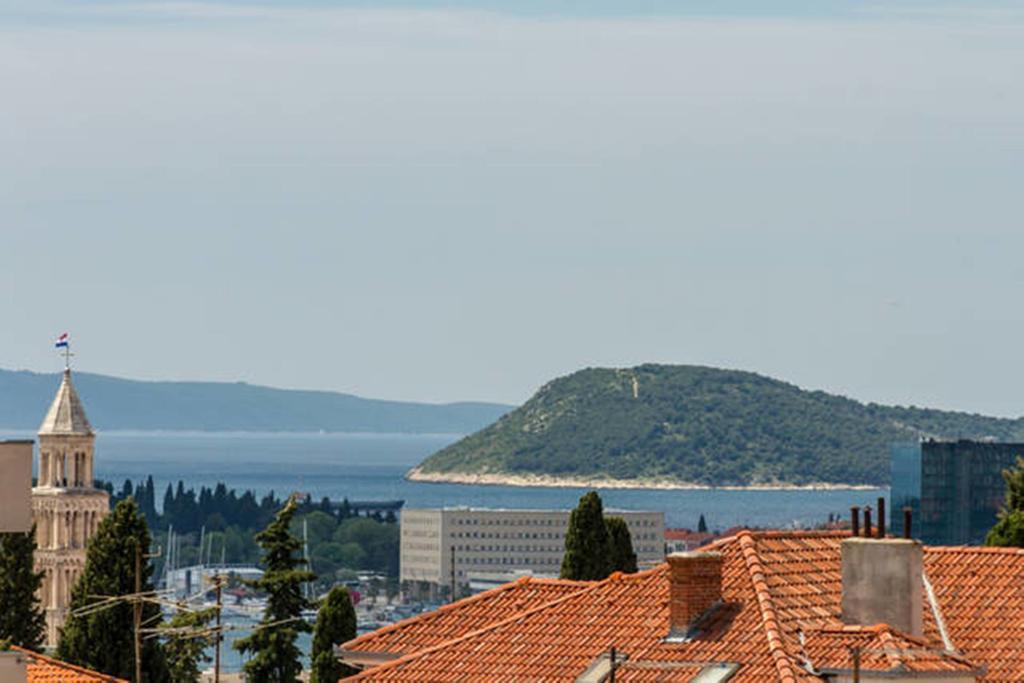 Apartment Palm Penthouse Terrace Split Bagian luar foto
